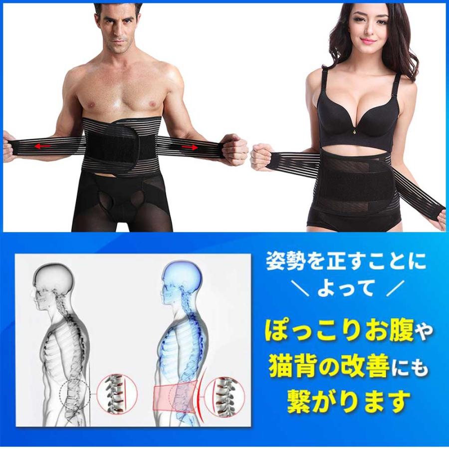 腰痛 サポート ベルト 薄手 蒸れない ずれ防止 通気性 装着簡単 腰痛