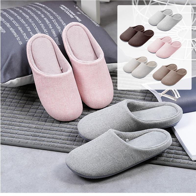 スリッパ おしゃれ 来客用 ルームシューズ 滑り止め 静音 洗える ふわふわクッション 防寒素足 メンズ レディース 室内履き ギフト用 5色４サイズ 大きいサイズ Src 65 朋栄ショップ 通販 Yahoo ショッピング