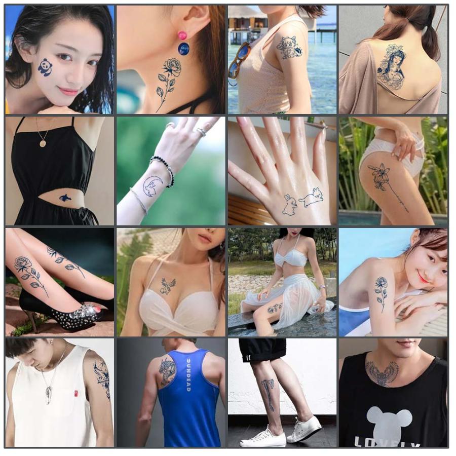 タトゥーシール ジャグア 10枚セット 防水 長持ち 消えない リアル