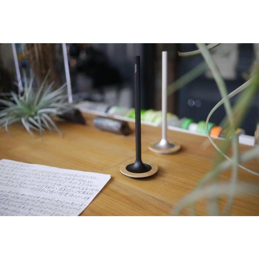 TA+d トレアジアデザイン バンブー デスクペン スタンドペン 竹 ブラック