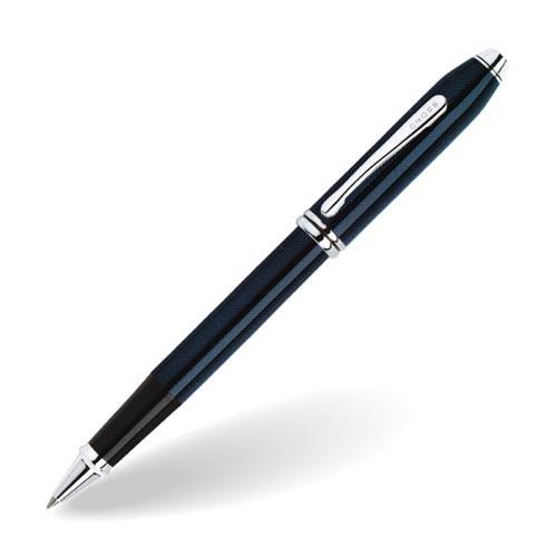 高級　クロス ジェルボールペン タウンゼント 695-1 クォーツブルーラッカー クロス ジェルボールペン タウンゼント 695-1 クォーツブルー