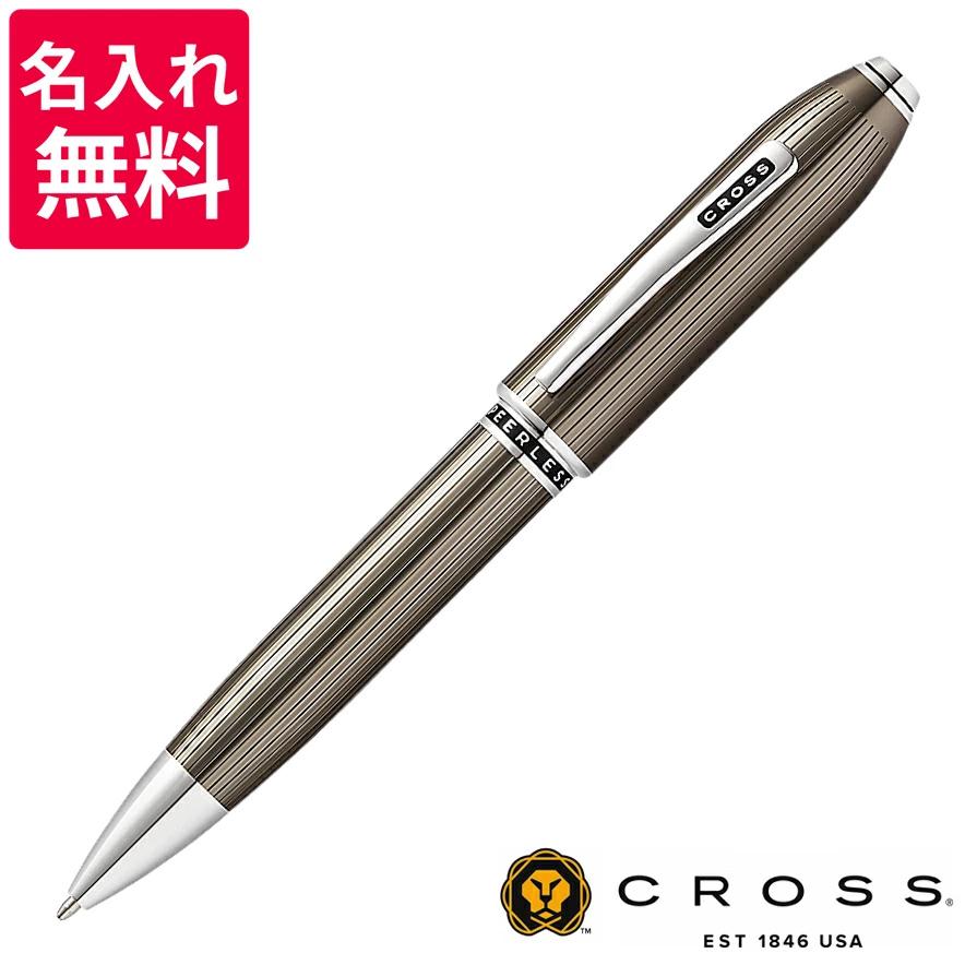 CROSS クロス ボールペン ピアレス125 トランスルーセントチタングレー  