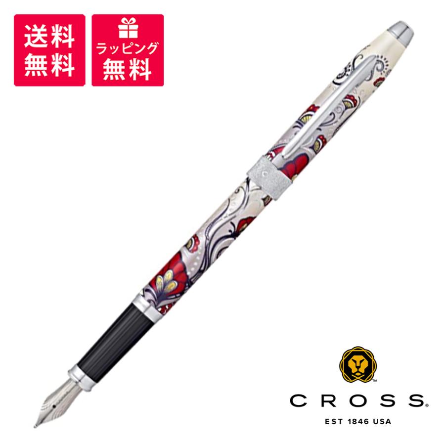 CROSS クロス万年筆ボタニカ赤万年筆細字