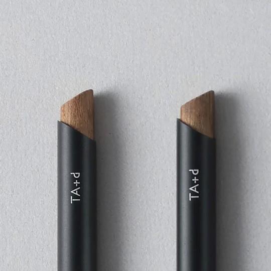 Ta+d トレアジアデザイン Weave ローラーボール ボールペン 竹 黒 TA+d