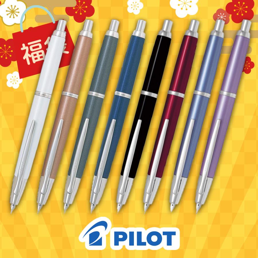 2026年福袋 パイロット 万年筆 キャップレス デシモ FCT-15SR : 高級