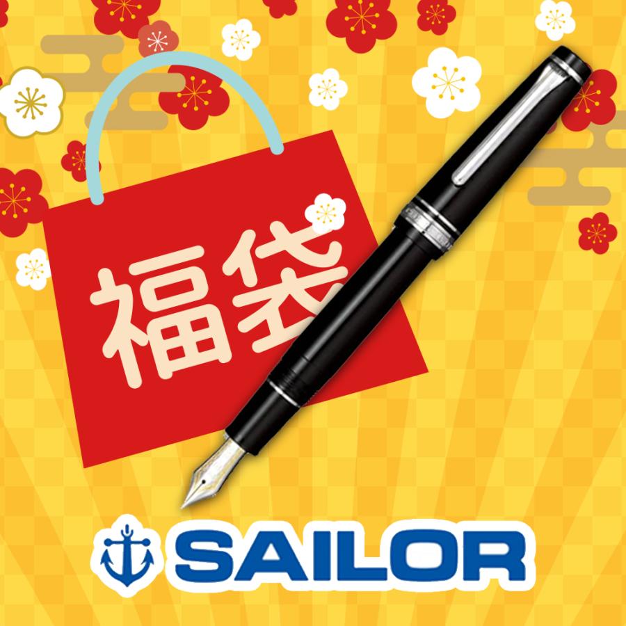 セーラー万年筆 2026年 福袋 Sailor プロフェッショナルギア 銀 万年筆
