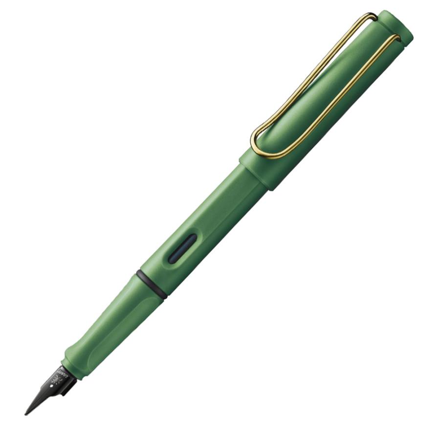 LAMY safari field green gold clip ラミー サファリ フィールド