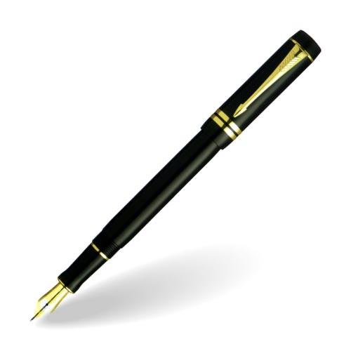 PARKER 現行型 デュオフォールド ブラックGT ボールペン パーカー PARKER（パーカー） デュオフォールド ブラック GT インターナショナル