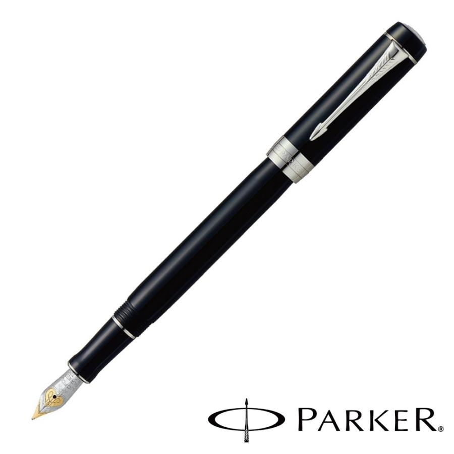 PARKER（パーカー） 万年筆 デュオフォールド クラシック ブラック CT