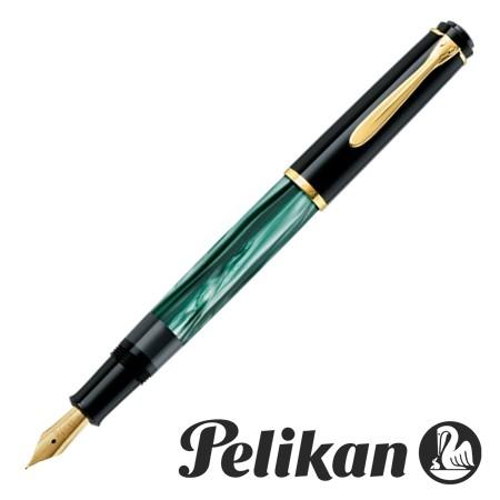 Pelikan（ペリカン） 万年筆 クラシック M200 マーブルグリーン : 高級