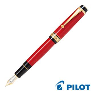 廃番色】PILOT CUSTOM NS 万年筆 F レッド 廃番色】PILOT CUSTOM NS 万年筆