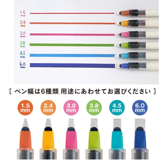 PILOT（パイロット） ネコポスOK PILOT パラレル ペン P-FPN-120R-(15