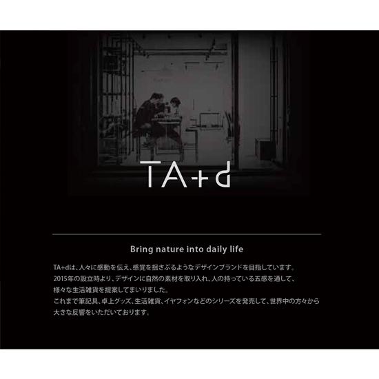 TA+d トレアジアデザイン バンブー デスクペン スタンドペン 竹 ブラック TA+d TreAsia Design 創夏設計 トレアジアデザイン ボールペン