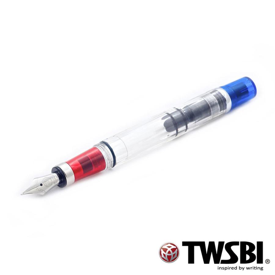 万年筆 TWSBI ツイスビー DIAMOND 580 ルビーレッド STUB Amazon | ツイスビー 万年筆 ダイヤモンド580 ルビーレッド