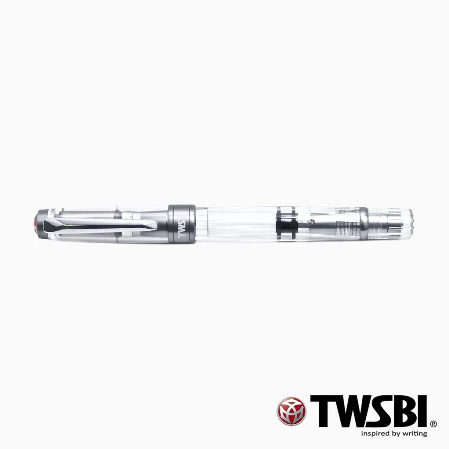 TWSBI ダイヤモンド 580AL R ニッケルグレイ　新品未開封　字幅:F TWSBI/ツイスビー】ダイヤモンド580AL R ニッケルグレイ (F/細字)