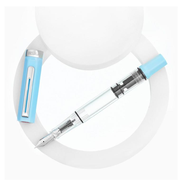 TWSBI（ツイスビー） エコ スカイ ブルー 万年筆 TWC1104(1-5) : 高級