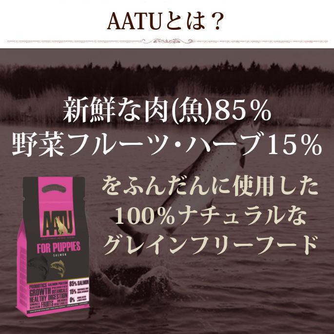 AATU パピーサーモン 1.5kg スターター 犬用 グレインフリー 穀物不使用 子犬 幼犬 魚 フィッシュ |  | 02