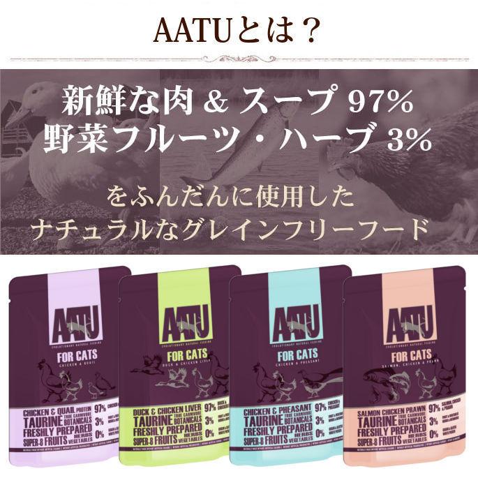 AATU アートゥー｜キャット　ターキー＆グース　85g 17袋セット ウェットフード【総合栄養食】　猫缶　レトルト　グレインフリー　穀物不使用　アートゥー｜houndcom｜02