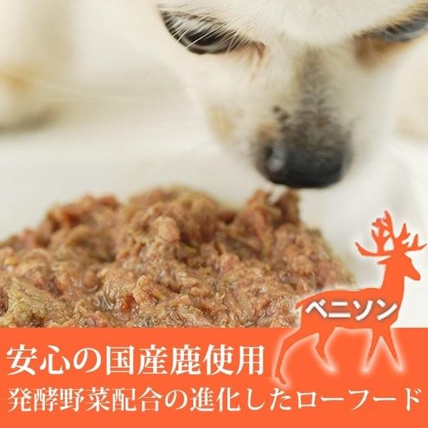 おまけ付き 犬 生肉 無添加 ドッグフード ボーン BONE ベニソン 鹿 600g×12袋 生食 ローフード 野菜入り 酵素 乳酸菌 生骨 離乳食 流動食 |  | 01