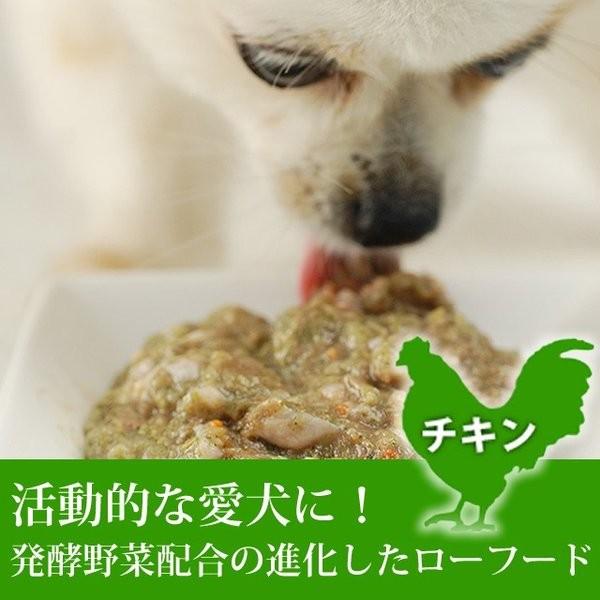 犬 生肉 無添加 ドッグフード ボーン BONE チキン 鶏 1.1kg 生食 ローフード 野菜入り 酵素 乳酸菌 生骨 離乳食 老犬の流動食 介護 アレルギー｜houndcom｜02