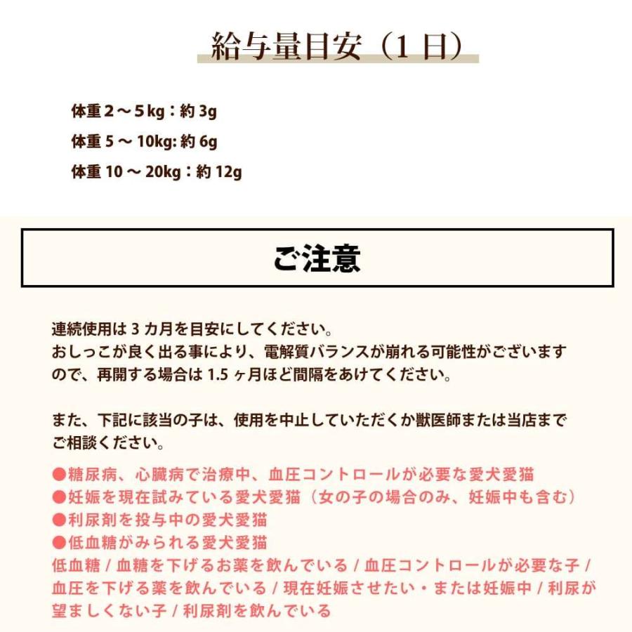 尿路元気 猫犬用90g キャットサプリメント  尿路結石｜houndcom｜06
