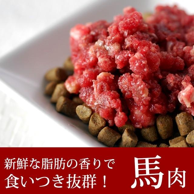猫用 生肉 馬肉 粗挽き 10kg 500gパック×20＋2 1kgのおまけ付き_1