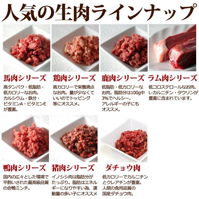 初回 送料無料 猫用 生肉 新鮮 馬肉ミンチ小分けトレー 1kg スターター｜houndcom｜18