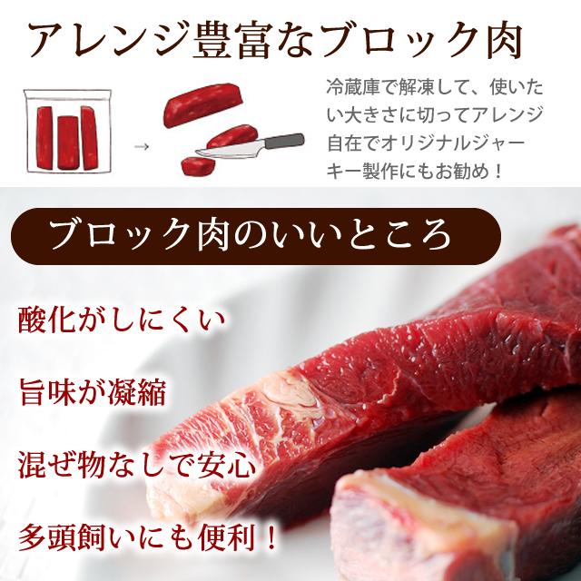 猫用 生肉 冷凍 馬肉 ブロック 10kg 500g×20＋2 　1kgのおまけ付き_8