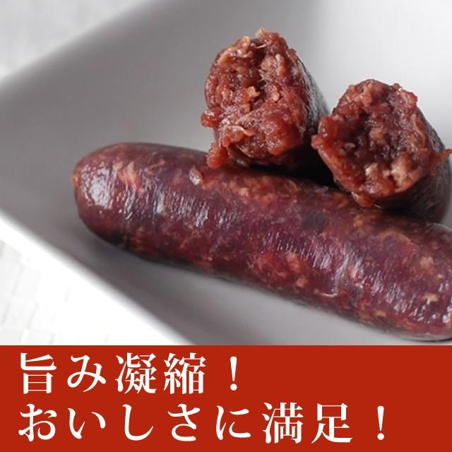 猫用 生肉 エゾ鹿 手作りウインナー 100g お惣菜｜houndcom｜02