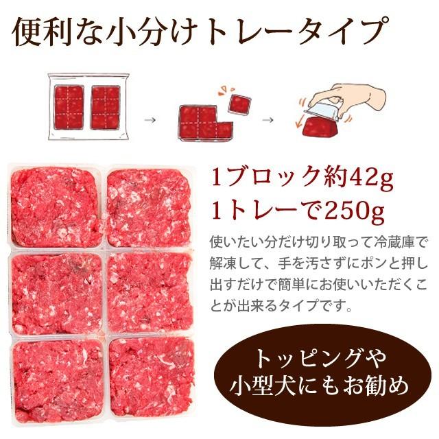 猫用 生肉 シシ肉 ミンチ 小分けトレー 3kg ジビエ 猪｜houndcom｜04
