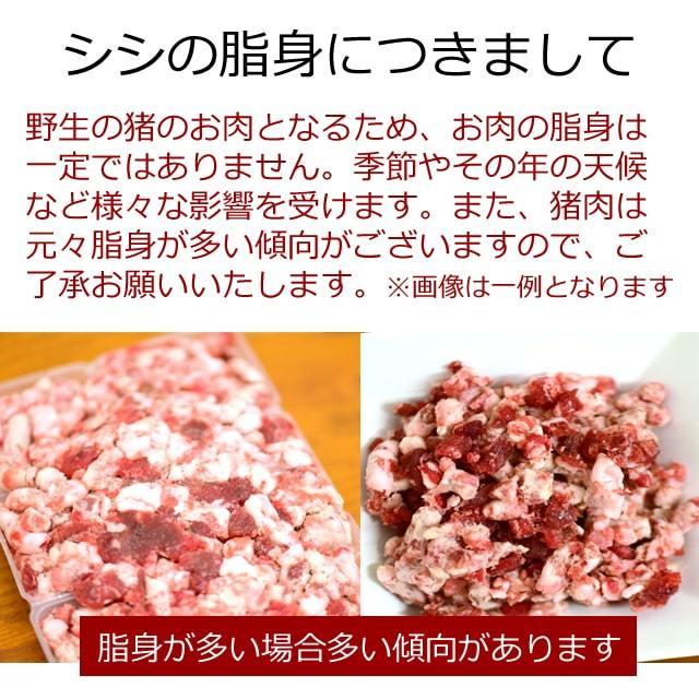 猫用 生肉 シシ肉 ミンチ 小分けトレー 3kg ジビエ 猪｜houndcom｜09