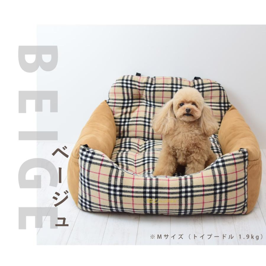 犬用品 HARRY'S PET ベッド クッションマット チェック柄 ベージュ 犬 猫