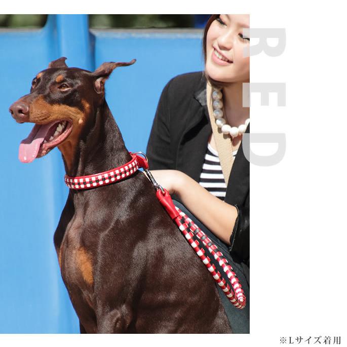 ASHU 犬 リード 革 レザー ASHU*ピッチ リード サイズ L 中型犬〜大型