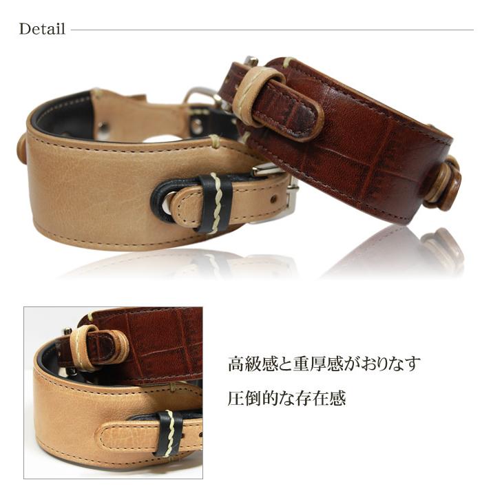 鹿革製品首輪 レザー製二重巻き首輪 黒と茶色バックルゴールド ASHU 犬 首輪 革 レザー ダブルバックル カラー Sサイズ : 安心おやつ