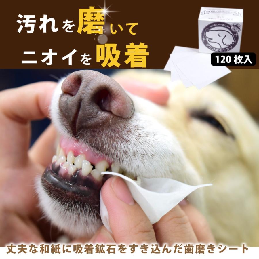 犬 デンタル 歯磨きシート ワンコ歯石トルン : 安心おやつ