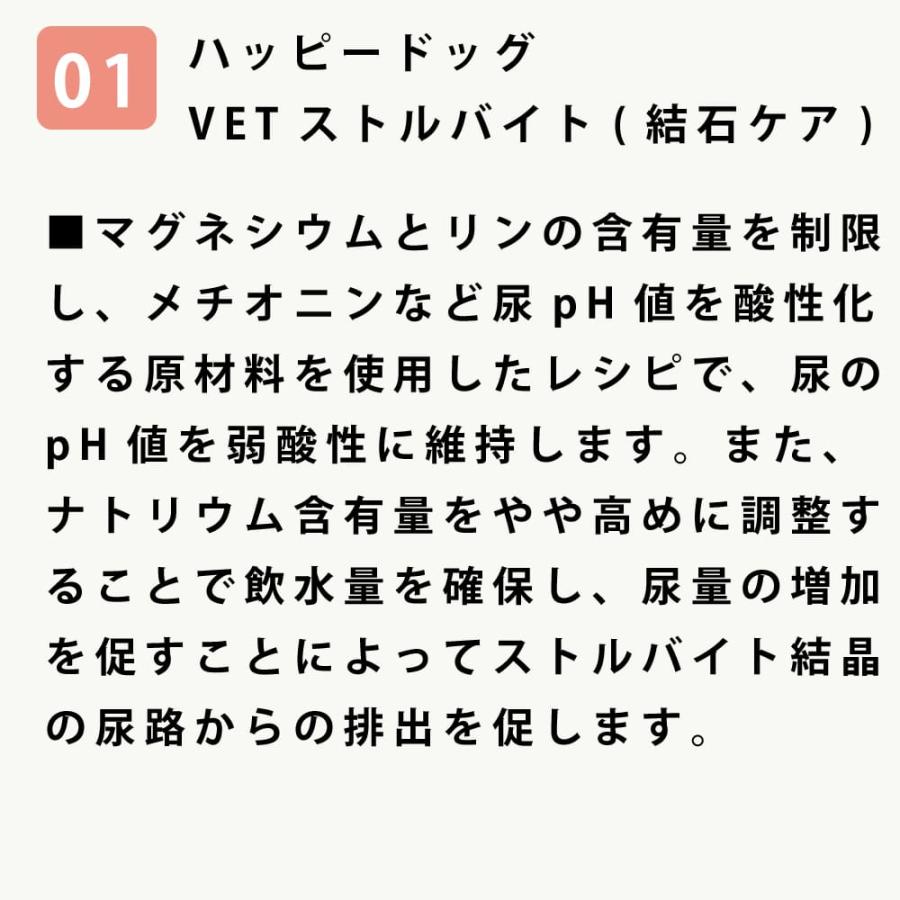 愛犬用　ストルバイト結石用療法食　お試しウェットフードセット 成犬　フラックス　ハッピードッグ　VETストルバイト　結石ケア用　テラカニス　FORZA10 |  | 07