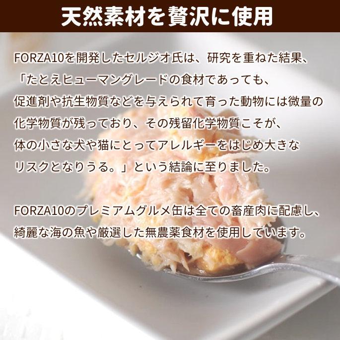 FORZA10 プレミアム ナチュラルグルメ缶　チキンとまぐろとチーズ　75g×12缶セット 猫缶 | FORZA10 | 01