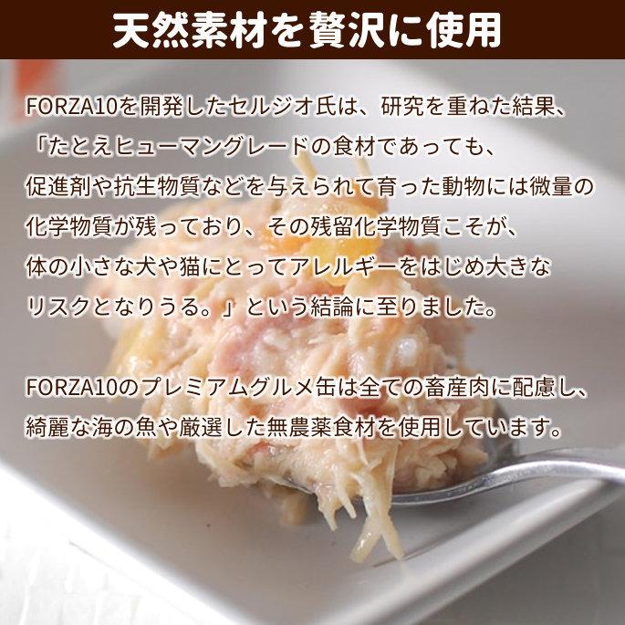 FORZA10 プレミアム ナチュラルグルメ缶　まぐろとチキンとパパイヤ　75g×12缶セット 猫缶 | FORZA10 | 01