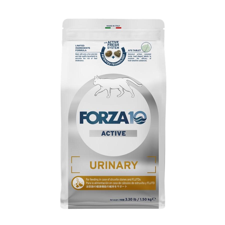 【お取り寄せ】猫 FORZA10療法食｜ウリナリーアクティブ(ストルバイト結石ケア) 1.5kg フォルツァディエチ キャットフード | FORZA10 | 16
