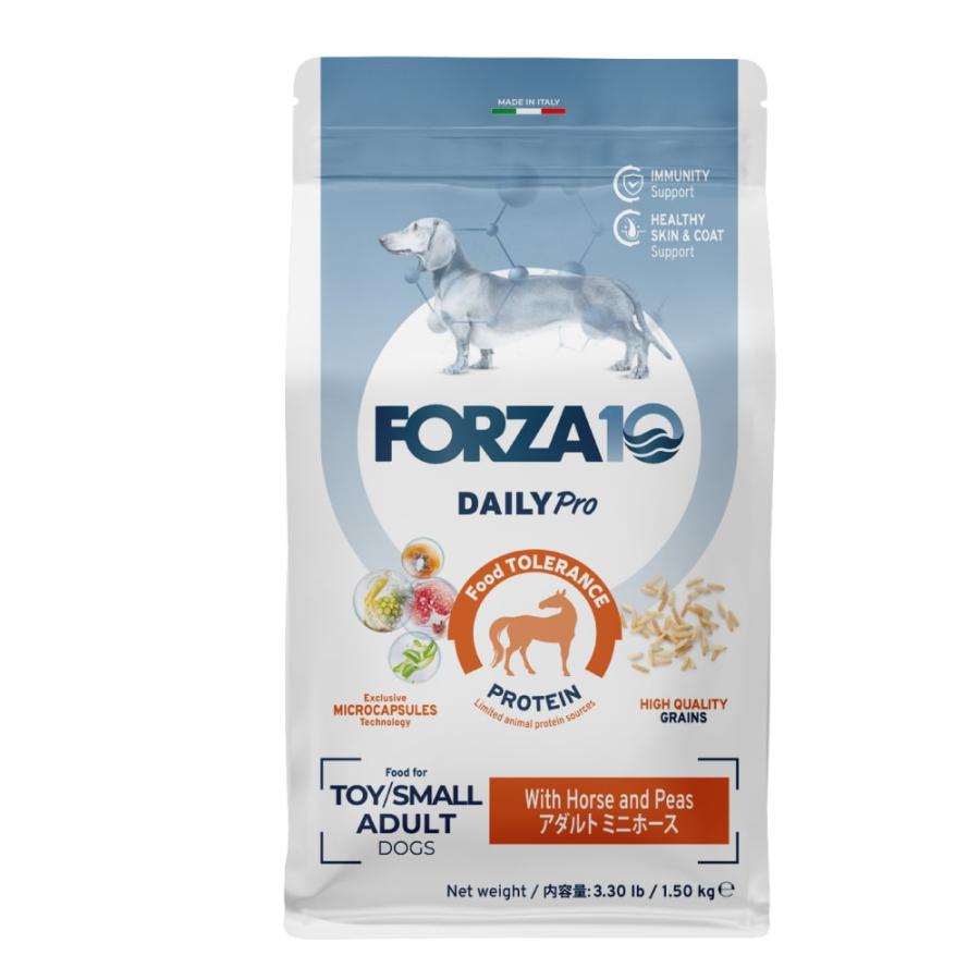 犬 FORZA10 犬用 デイリープロ　アダルトホース 1.5kg（ミニ 小粒） | FORZA10 | 18