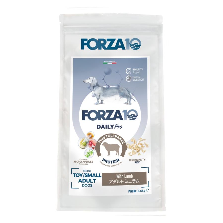犬 FORZA10 犬用 デイリープロ　アダルトラム  3.6kg（ミニ 小粒） | FORZA10 | 18