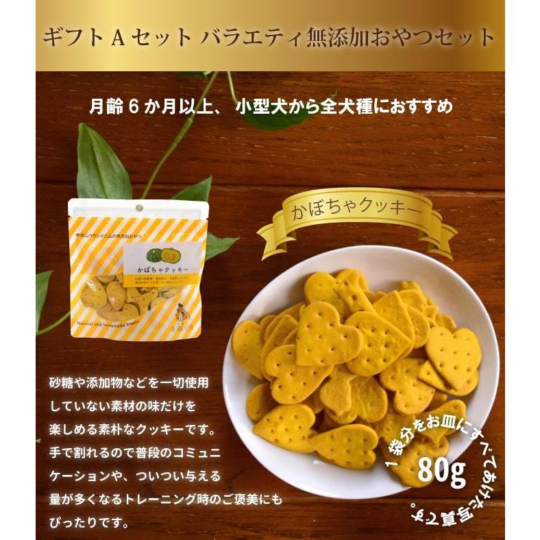 犬用ギフトセットA　無添加おやつのバラエティセット　5種セット　らてぷちのおまけ付き |  | 03
