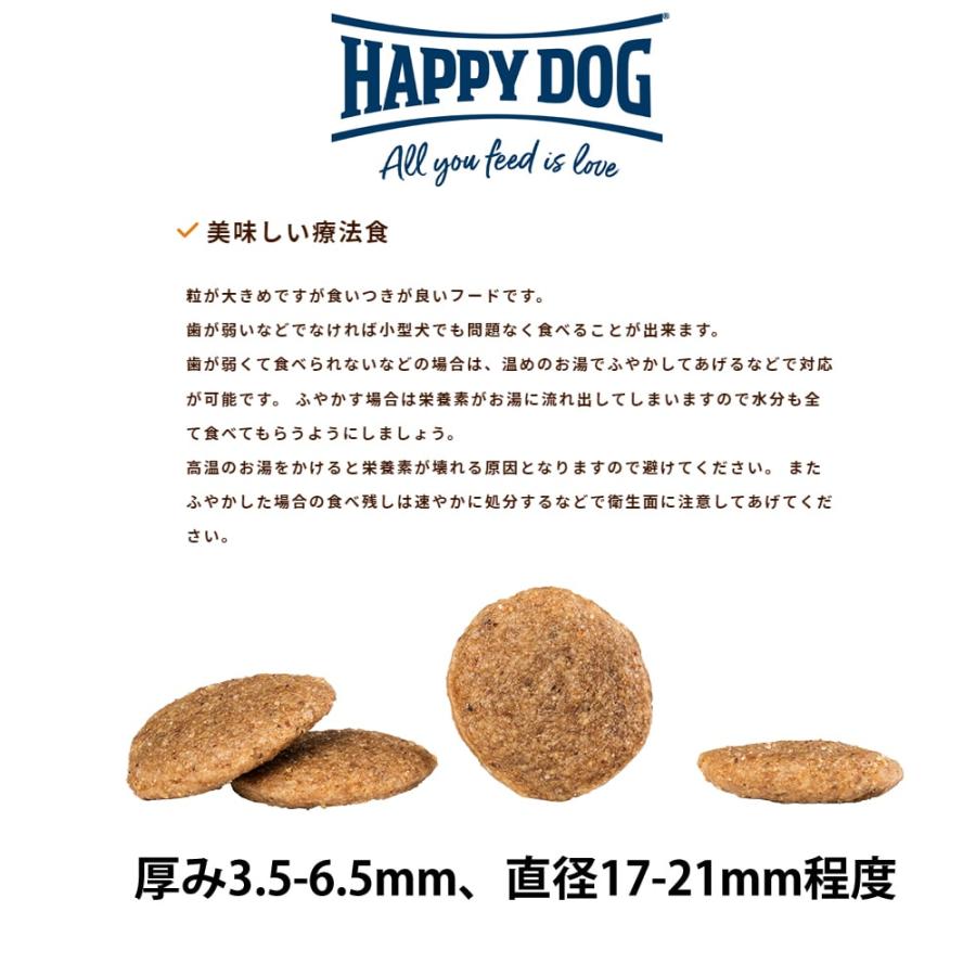 ハッピードッグ 療法食 ケアサノN(腎臓ケア) 3kg(1kg×3袋) 犬用 ドッグフード ドライフード 防災 備蓄 保存食 | ハッピードッグ | 04