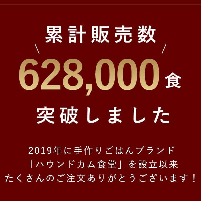 愛犬用 手作りごはん ドッグフード ウェットフード 餌 小型犬 中型犬 大型犬 低カロリーで美味しい7食セット ハウンドカム食堂 | 帝塚山ハウンドカム | 05