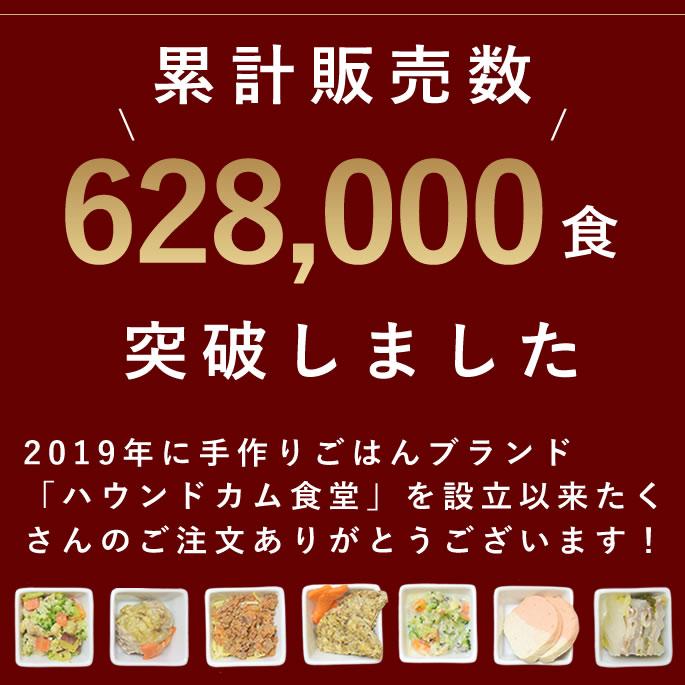 犬 冷凍 ドッグフード 低リンで腎臓に優しい7食Aセット 手作り ごはん 低リン 腎臓 ご飯 トッピング ウェットフード | 帝塚山ハウンドカム | 05