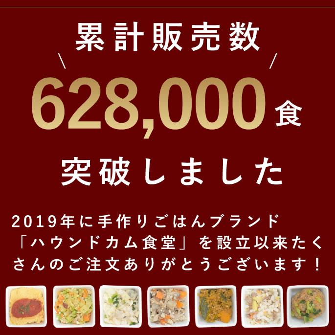 【ギフトBOX付】愛犬用 手作りごはん 低リンで腎臓に優しい7食Bセット | 帝塚山ハウンドカム | 06