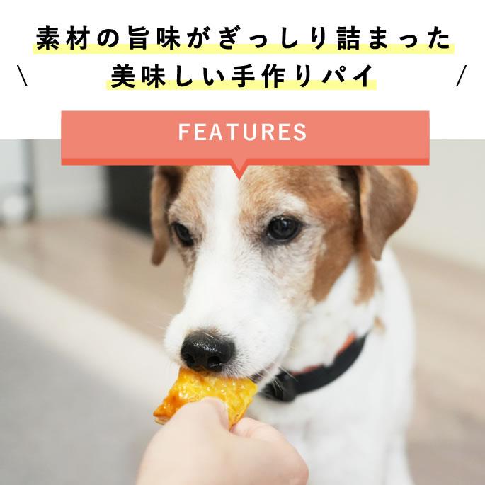 犬 おやつ 手作りアップルパイ 6個入り【ハウンドカム食堂】【冷凍便】 | 帝塚山ハウンドカム | 01