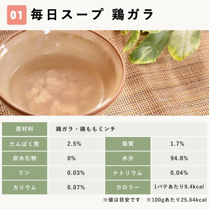 犬 猫 用 ドッグフード 水分補給 水 飲まない子に 毎日スープ 鶏ガラ 鹿ガラ 野菜 本格魚節 5袋セット　ハウンドカム食堂 | 帝塚山ハウンドカム | 17
