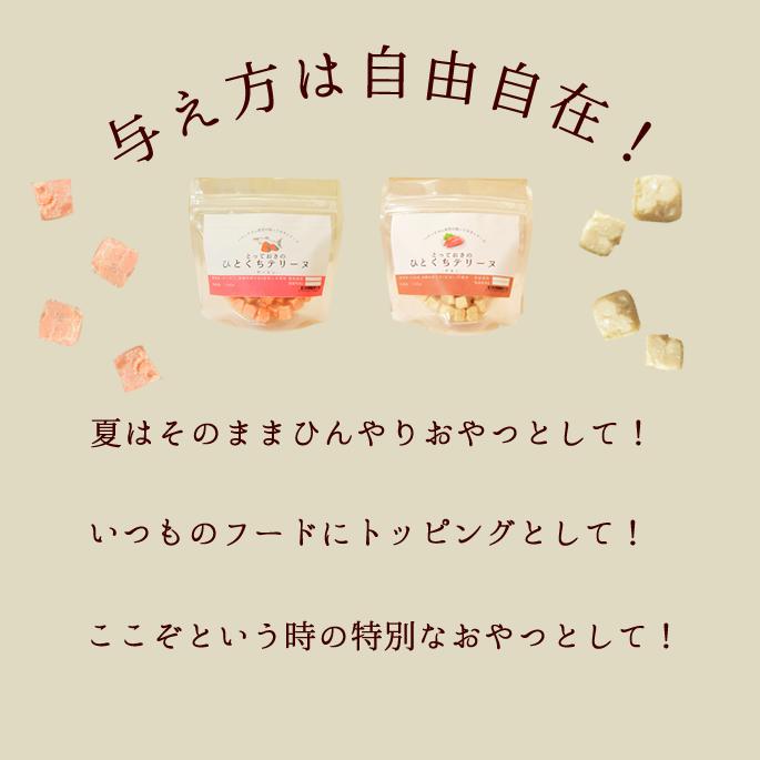 犬 おやつ 猫 ドッグフード ウェット ジャーキーとっておきのひとくちテリーヌ お試し2種セット (サーモン・チキン) 100g×2 ハウンドカム食堂 | 帝塚山ハウンドカム | 09