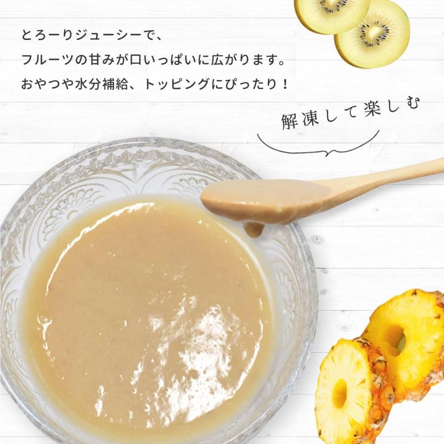 夏季限定 愛犬用おやつ 低脂肪 水分補給 シャーベットにも 愛犬とろける しあわせミックスジュース 3本セット ハウンドカム食堂 冷凍便 | 帝塚山ハウンドカム | 04